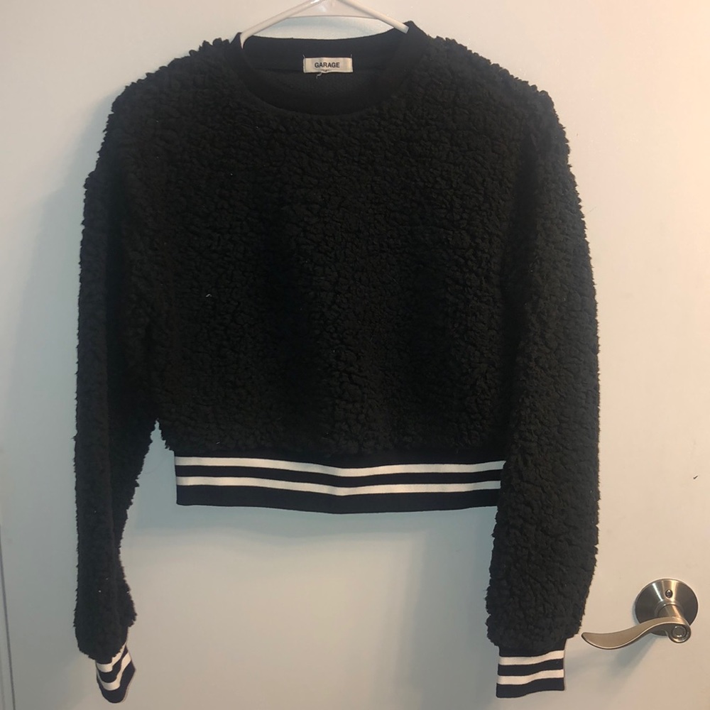Garage Fuzzy Crewneck